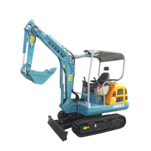 山沃机器微挖推荐,山沃机器SW25-8微型挖掘机/果园小型挖机全解