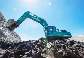 山河智能大型挖掘机推荐,山河智能SWE500E-3大型挖掘机全解