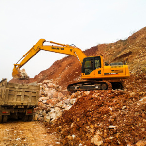 山推挖掘机中型挖掘机推荐,山推挖掘机SE220W挖掘机全解