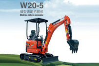 欧利德微挖推荐,欧利德W20-5微型无尾挖掘机全解