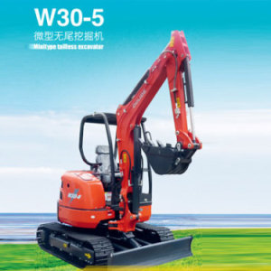欧利德微挖推荐,欧利德W30-5微型无尾挖掘机全解