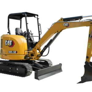卡特微挖推荐,卡特彼勒Cat®303.5E CR驾驶棚迷你型挖掘机全解