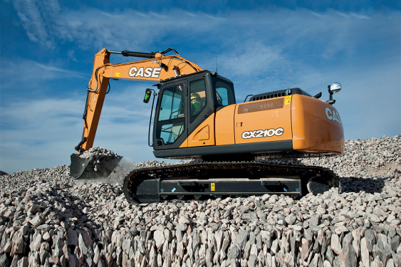 凯斯挖掘机推荐,凯斯CX210C履带式挖掘机全解