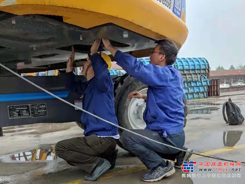 	徐工消防服务万里行正在进行中