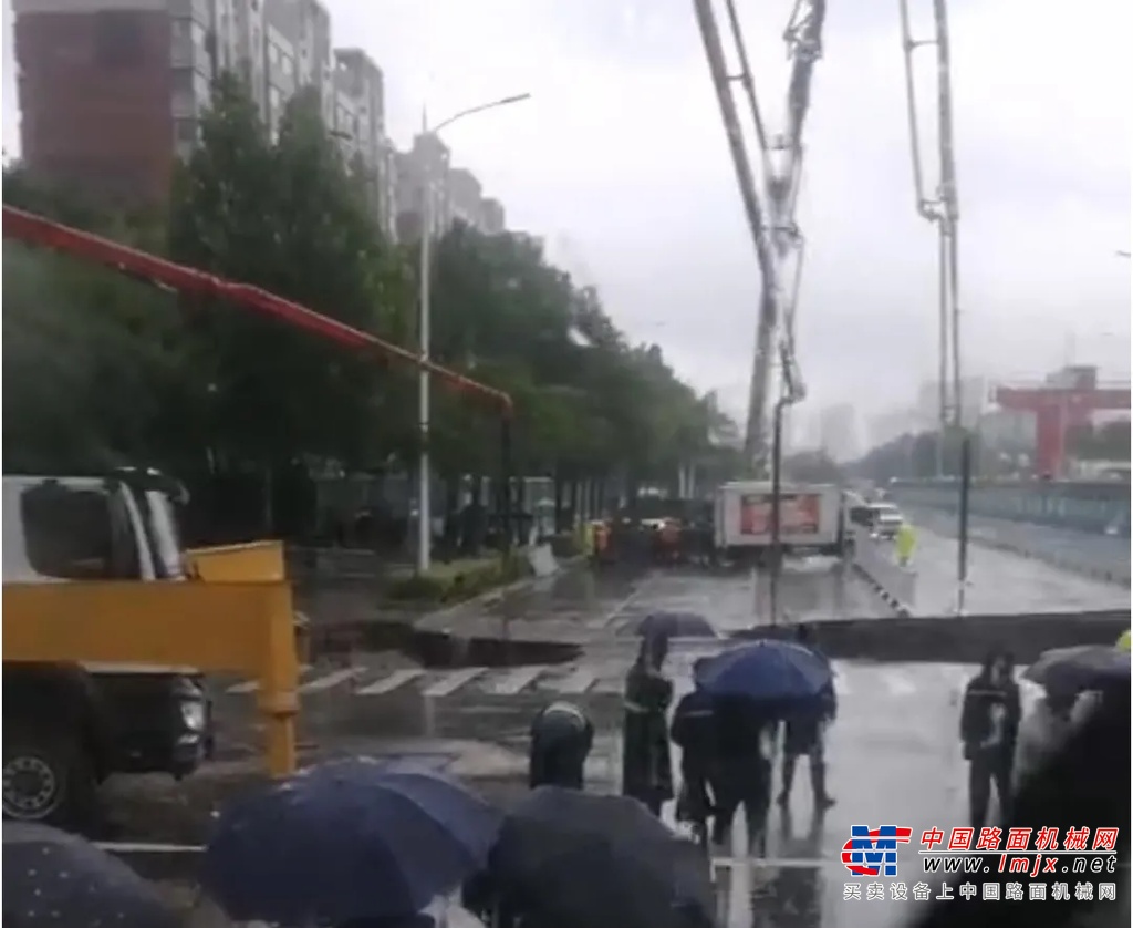 	携风裹雨，接力救援