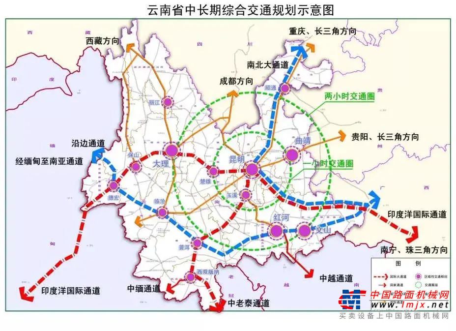 雲南20條鐵路動態：15條規劃+5條在建！