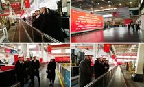 中国工程机械工业协会吴培国秘书长一行走访三一重工北京“灯塔工厂”