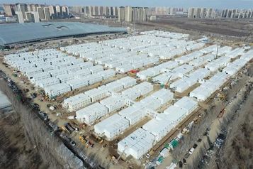 参建沈阳方舱，徐工道路成套设备尽显神通！