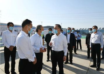 徐州市委书记宋乐伟调研徐工基础工程机械智能制造新基地