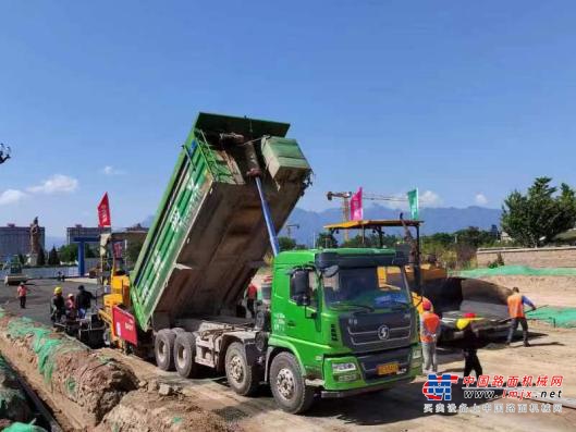 中交西筑建设潼关尚贤大道，做潼关振兴践行者
