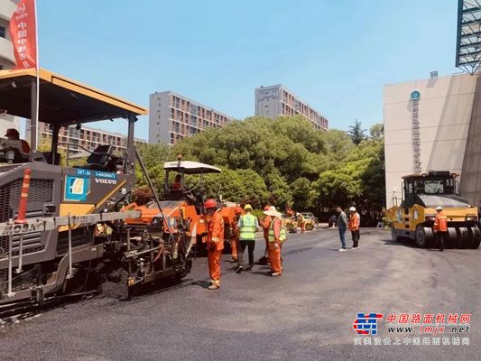 沃尔沃助力苏交科超韧薄层技术成功应用于江苏高速公路工程养护技术有限公司