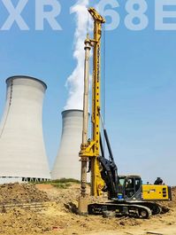 投资近4亿的项目，徐工XR168E旋挖钻机满场“带杆跑”