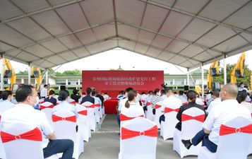 加速打造长三角枢纽 | 柳工设备助力常州国际机场扩建工程