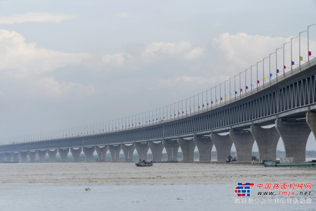 三一设备立大功！孟加拉“梦想之桥”通车！