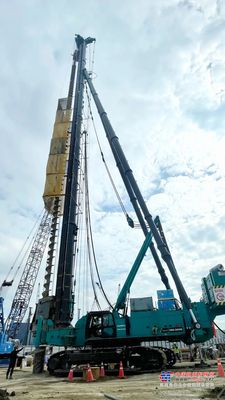 “全球最高桩架”崭露头角！山河智能实力助建韩国首尔麻古MICE综合园区