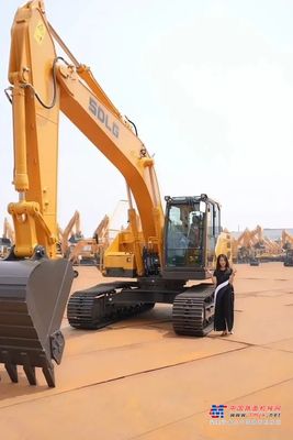 【龙行天下】“临”家女孩带你了解山东临工E6215FEH全电控液压挖掘机