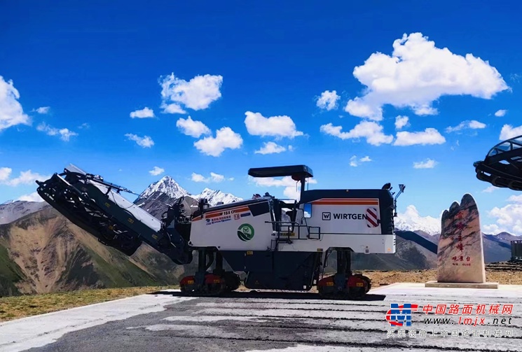 工地報告 | CF 係列中型銑刨機來自海拔4500米的好評