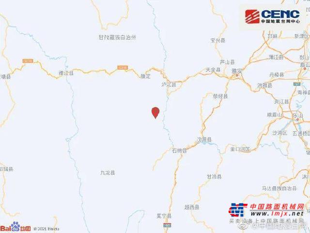 四川泸定县发生6.8级地震，四川省消防救援总队调集力量赶往震中