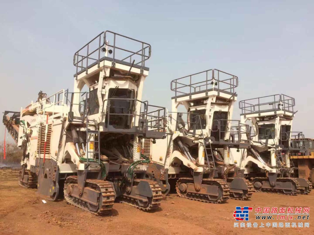 再度联袂：中铝几内亚项目第二批维特根露天采矿设备完成交付