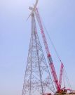 160米！三一起重机第三次刷新南亚风机吊装高度纪录