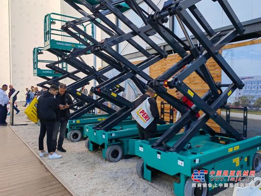 Bauma 2022 | 首次亮相，山河智能高空机械受热捧