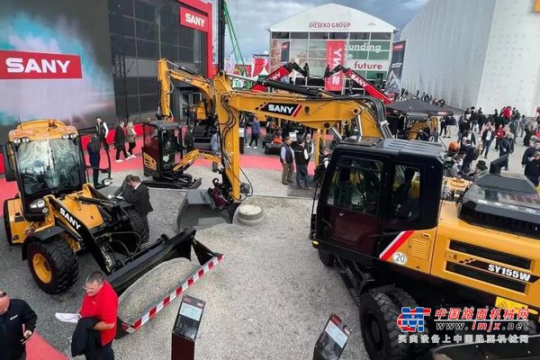 阔别三年！三一再次惊艳德国bauma 2022