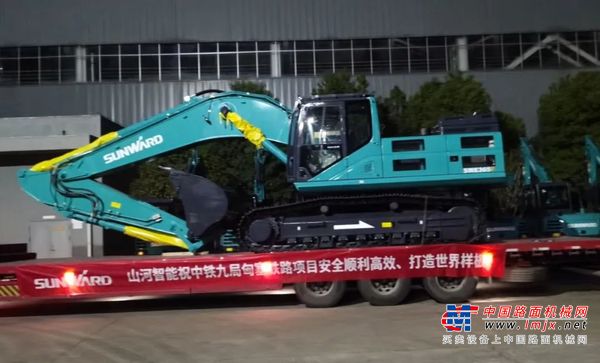 共建“一带一路”！山河智能携手中铁九局助力匈塞铁路建设