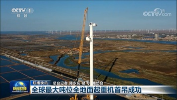 徐工：央视“九连播” | 全球最大吨位全地面起重机首吊成功