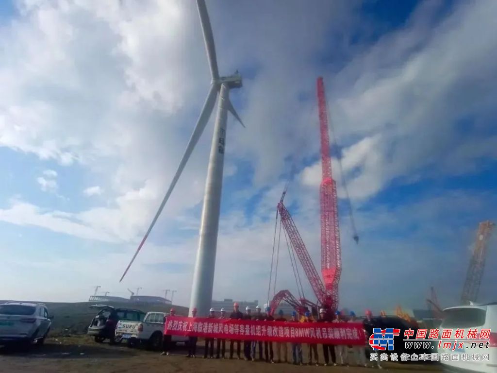 三一重工：230米！全球最大風輪直徑機組完成吊裝！