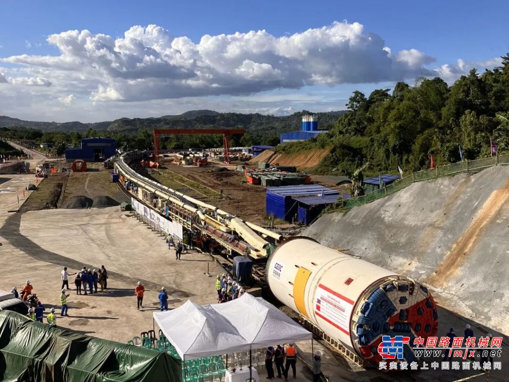 铁建重工国产首台出口菲律宾自主品牌TBM始发，助力卡利瓦大坝建设
