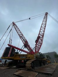 三一重工：SCC7200TM+SCC12000TM，“红蓝兄弟“合力破解吊装难题！