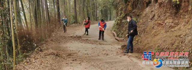 隆回县三阁司镇积极开展冬季农村公路养护行动