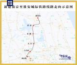 南京至淮安城际铁路江苏段开工建设 设计时速350公里