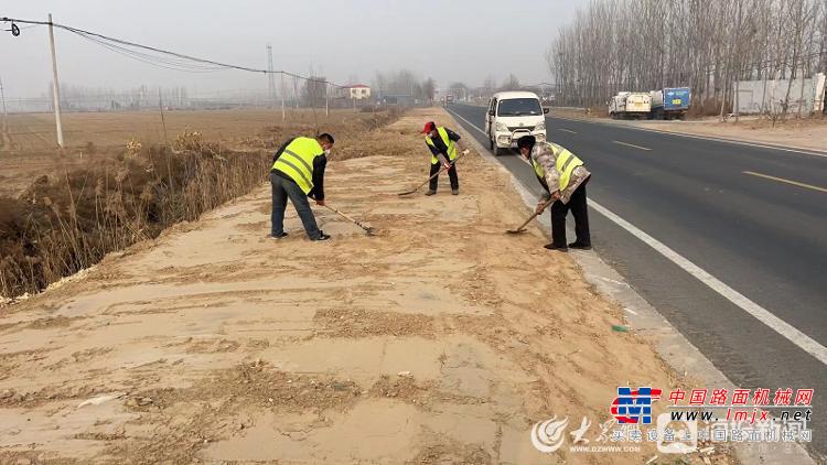 宁津公路分中心：全力加强节后公路养护管理工作