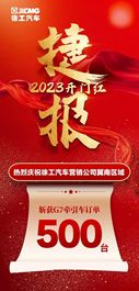 开门红 | 500台牵引车！徐工汽车&沧州泰宇签订战略合作协议