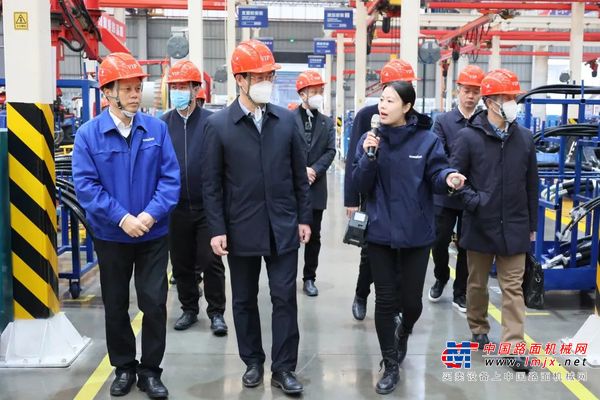 农业农村部农机化司调研山河智能