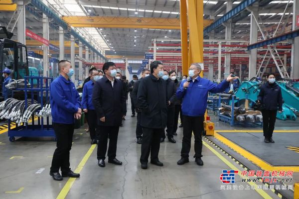 省政协主席毛万春调研山河智能