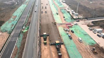 起步即冲刺！中交西筑路面工程分公司石家庄复兴大街市政化改造项目开工！