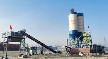 【产品风采】方圆稳定土拌和站参与保定百兴公路建设