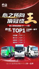 “四冠”！徐工新能源一季度热势当燃！