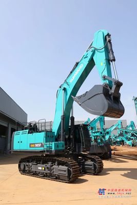 山河智能：2023 CICEE | 即将亮相长沙展，“矿山霸主”SWE985F挖掘机狂飙来袭！