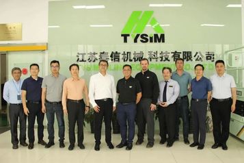 卡特高层领导莅临泰信进行深度交流 两方企业创新发展的蓝图持续展开