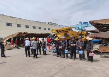 恒源煤電三一重裝EBZ260M-2掘錨機聯調交機驗收