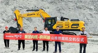 持續助力礦山建設 | 山推大挖6月集中交付東北戰略客戶