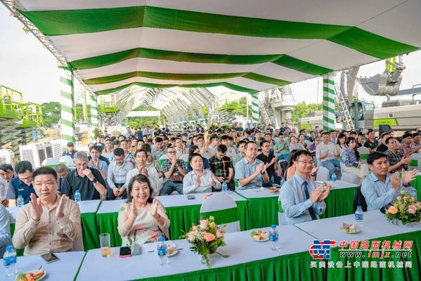 加速海外服务建设 | 中联重科越南河内服务配送中心开业仪式圆满举行