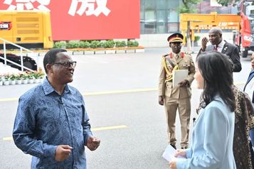 马拉维总统：这是一份宝贵的礼物！