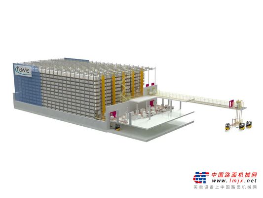 永恒力在Freilassing为 Hawle Armaturen 建造全新物流仓库