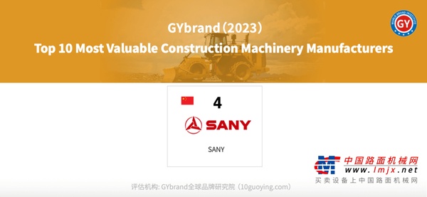 三一这项数据：全球第四，中国第一！