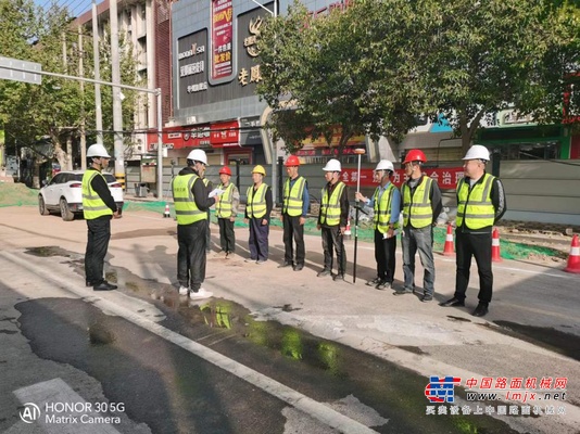 中交西筑：抓进度、抢工期！能源环保科技分公司渭南华州老城区积水点项目建设忙