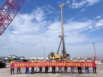 77根长桩入海！徐工旋挖钻机提前“交卷”